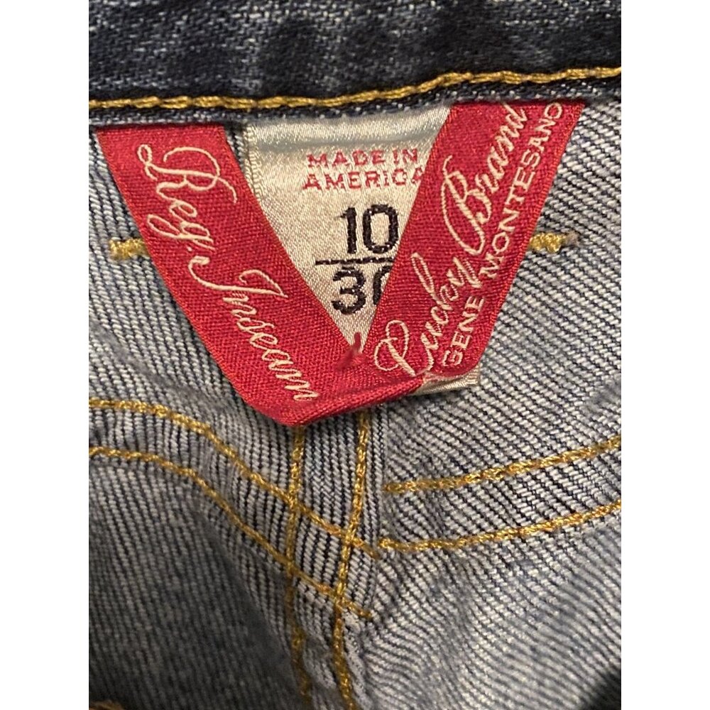 Lucky Brand Women's Classic Fit Blue Jeans Size 10 Reg Medium Wash Made In USA - Picture 14 of 15